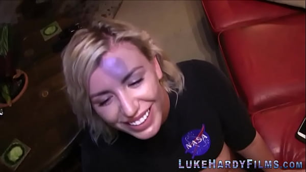 British Blonde Goes Deep On Luke Hardy's Cock